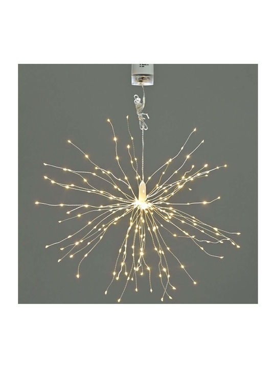 150 Lichter LED 1m. Warmes Weiß Batterie in Zeichenfolge 1Stück