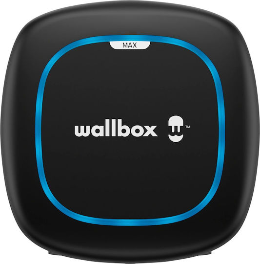 Wallbox Pulsar Max Wall Mounted Three-Phase Electric Car Charger 22kW with Built-in Cable 5m Type 2 (PLP2-0-2-4-9-002)