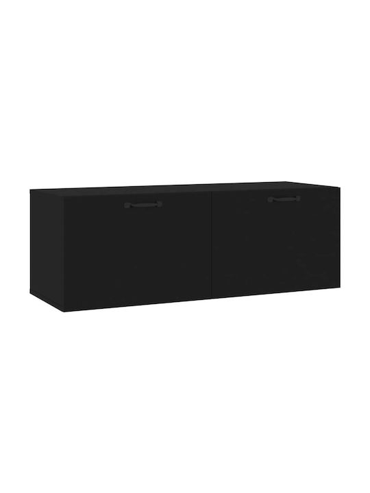 Kabinett Wand Black 100x36.5x35cm