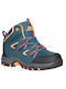 Trespass Kids Waterproof Hiking Boots Gillon II Blue