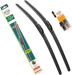 Heyner Front Car Wiper Blades Set 650mm/530mm for Mercedes-Benz SL