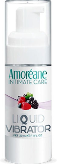 Amoreane Lubrifiant pe Bază de Apă pentru Vibrator Lichid, Fructe de Pădure, 30 ml