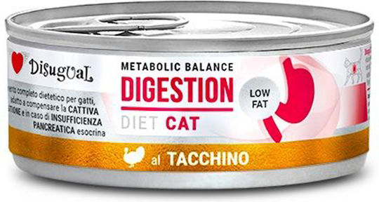 Metabolic Balance Digestion Υγρή Τροφή για Ενήλικες Γάτες σε Κονσέρβα με Γαλοπούλα Διαίτης 85gr