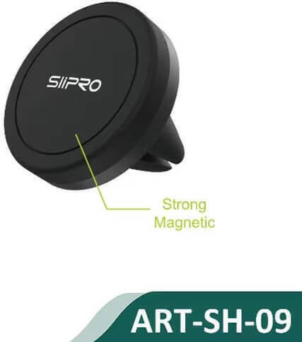 SiiPro Βάση Κινητού Αυτοκινήτου SH-09 με Μαγνήτη Μαύρη