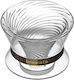 Brewista Tornado Dripper Duo Coffee Dripper Γυάλινο Διάφανο