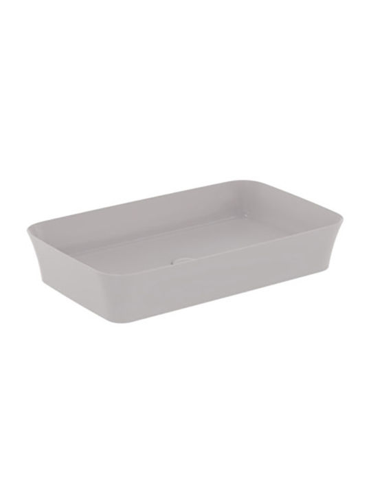 Ideal Standard Ipalyss Pe blat Lavoar Ceramică 65x40x12cm Concrete