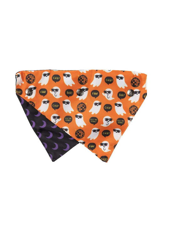 Fuzzyard Halloween Boogie Nights Bandana für Hunde Medium / Small