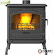 Kawmet Premium Eos S13 Eco Cast Iron Wood Stove 10kW Black