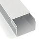 Aca Канал за Кабели с перфорирана стойка от Пластмаса 60x60mm Бял 2м