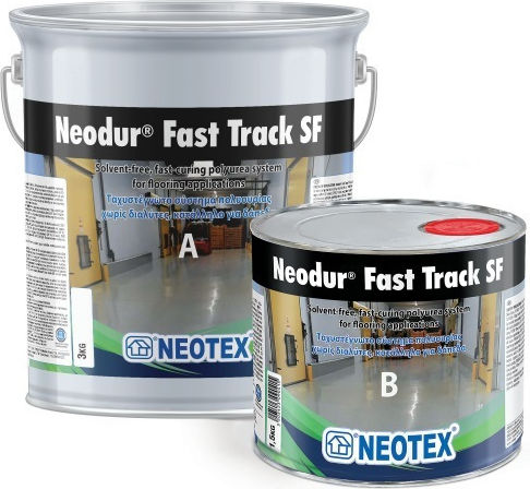 Neotex Fast Track SF A + B Βερνίκι Επιφάνειας RAL 7038 Γκρι 4.5kg