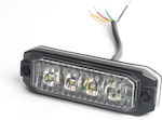 Car Lightbar Road Assistance LED 12 / 24V - Orange