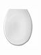 Lamaplast Plastic Toilet Seat White WC4 47cm