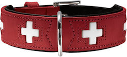 Hunter Swiss Hundehalsband Leder in Roter Farbe 35 - 43cm Hunter Swiss Hundehalsband Leder in Roter Farbe 35 - 43cm