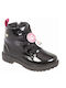 BOOTS KLIN GIRL'S BOOTS BLACK PATENT LEATHER