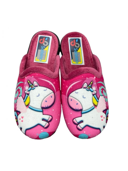 CHILDREN'S SLIPPERS HOUSE SLIPPERS SABINO 4300.386-FUXIA 4300.386-FUXIA