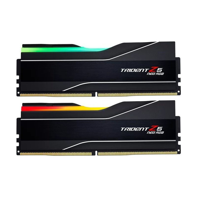 メモリー G.SKILL Trident Z5 NEO RGB DDR5 64GB G.Skill Trident Z5 Neo RGB 64GB DDR5 RAM cu 2 module (2x32GB) și