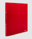 Metron Clipboard with 4 Rings for A4 Sheets Red