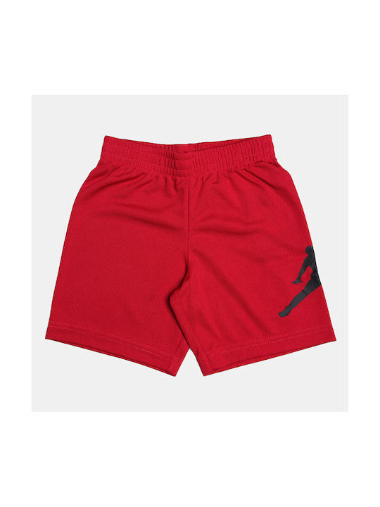 Jordan Sportliche Kinder Shorts/Bermudas Jumpman Wrap Mesh Gym Rot