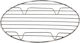 Govas Round Inox Grill Rack with Legs 25cm