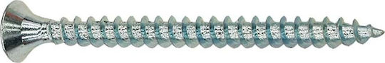 FFG MDF Screw Phillips Galvanized DIN 7505 with Diameter M3 and Length 25mm 1000pcs