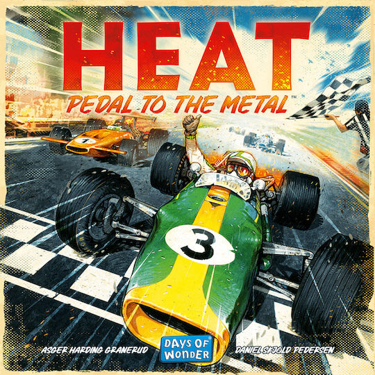 Επιτραπέζιο Παιχνίδι Heat Pedal Metal για 1-6 Παίκτες 10+ Ετών (EN) Days of Wonder