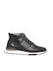 Leder Schwarz Herrenstiefel