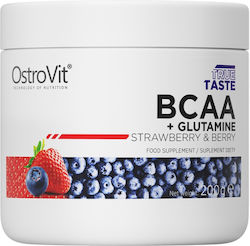 OstroVit BCAA + Glutamine 200gr Strawberry Berry