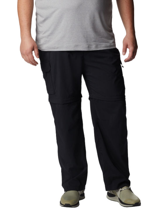 Columbia Silver Ridge Utility Bărbați Lung Pantaloni Drumeție Negru