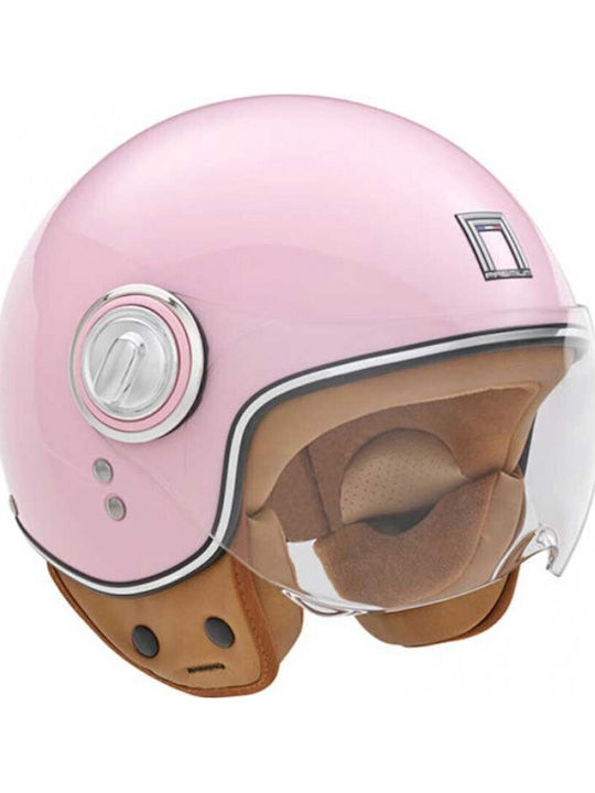 Idol Pastel Pink Motorradhelm Jet ECE 22.06