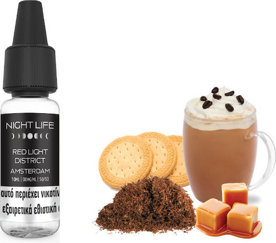 Night Life Fertige Nachfüllflüssigkeit Red Light District mit Rauchen Geschmack 6mg 10ml