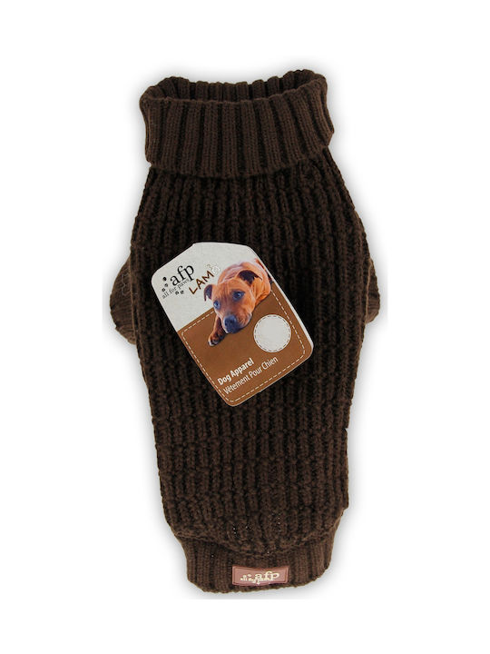 All For Paws Fisheran Strickpullover Hund in Br...
