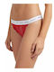 Women's Brazil with Lace Red