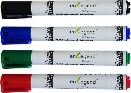 Enlegend Μαρκαδόροι για CD/DVD Σετ 4 χρώματα
