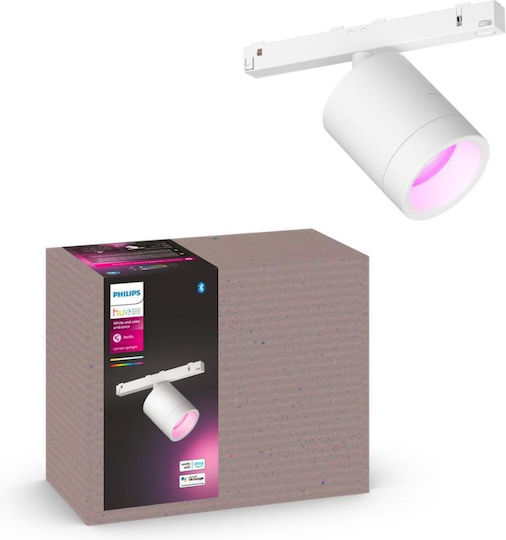 Philips Μονό LED RGB Σποτ σε Λευκό Χρώμα Philips Μονό LED RGB Σποτ σε Λευκό Χρώμα
