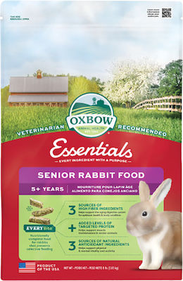 Oxbow Храна за Зайче Essentials Senior Rabbit 1.81кг OX353204