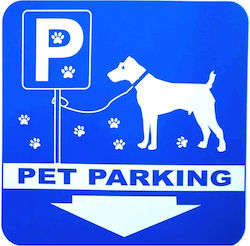 Ktiniatrikos Kyklos Sign Pet Parking 0794024