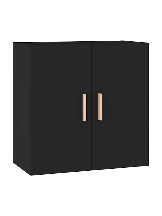 Cabinet Wall Black 60x30x60cm