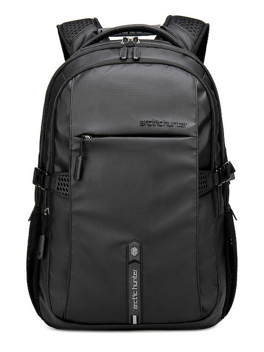 Arctic Hunter B00388 Wasserdicht Tasche Rucksack für Laptop 15.6" in Schwarz Farbe