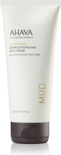 Ahava Dead Sea Mud Crema hidratant pentru corp pentru piele uscată & sensibilă 200ml