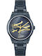 Lacoste Ladycroc Γυναικείο Ρολόι 36mm Μπαταρίας με Μπλε Μεταλλικό Μπρασελέ