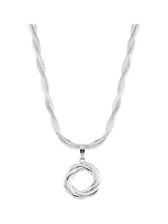 Vogue Necklace Double from Silver