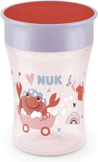 Nuk Baby Cup Evolution Magic Cup made of Plastic Red Crab 230ml for 8m+m+