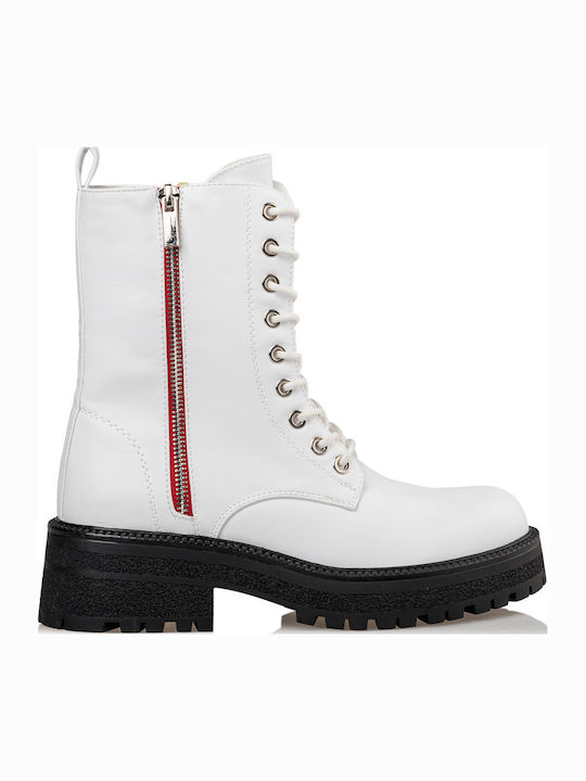 Women's Ankle Boots White