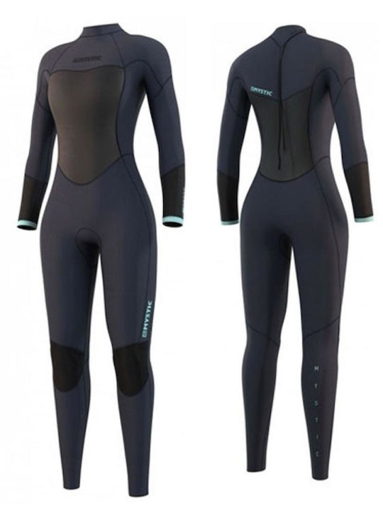 Mystic Star Wetsuit Jumpsuit with Zip Night Blue 2mm