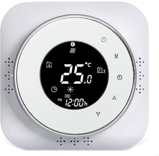 MOES BHT-6000WM-GCLW Digital Termostat Spațiu Inteligent cu Ecran Tactil și Wi-Fi