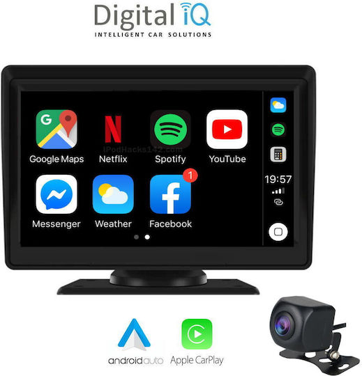 Digital IQ Motorrad-Navigationsbildschirm Μοτοσυκλέτας DIQ_PNA_8000