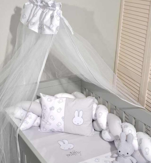 Baby Oliver Κουνουπιέρα Δωματίου Γκρι