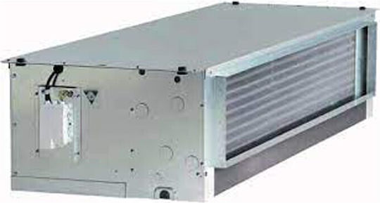 VentilClima AIR 90I Fan Coil 7.57/9.05kW Καναλάτο Ασημί