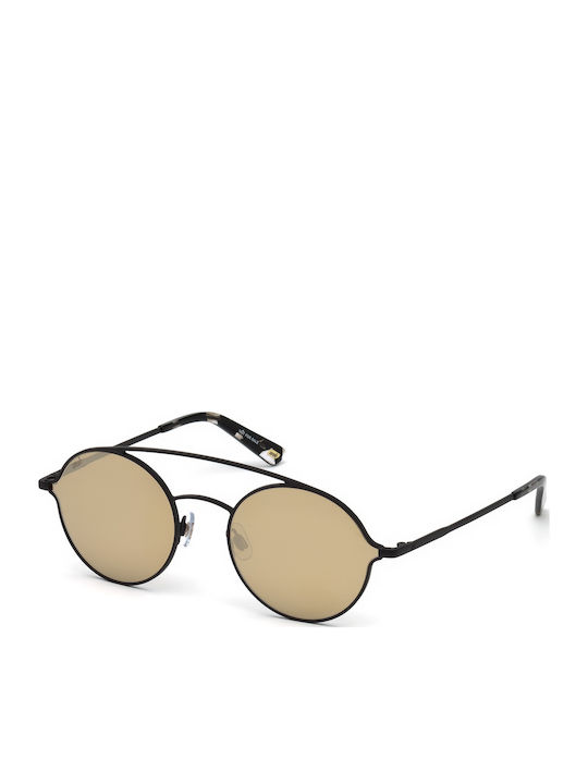 Web Unisex Sunglasses with Black Metal Frame an...