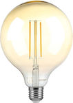 V-TAC LED-Glühbirnen für Sockel E27 und Form G125 Warmes Weiß 700lm Dimmbar 1Stück
